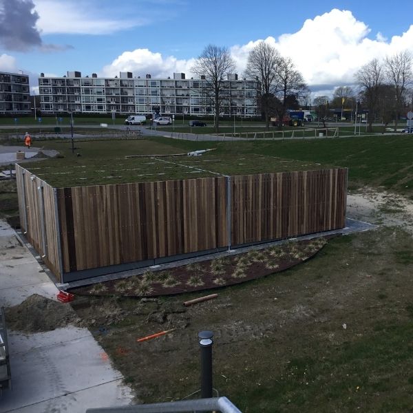 110719 overkapping berging fietsparkeren fietsoverkapping fietsenrek